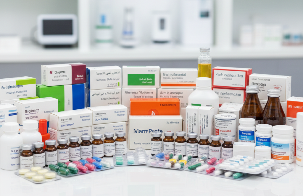 الأدوية والمستحضرات الصيدلانية