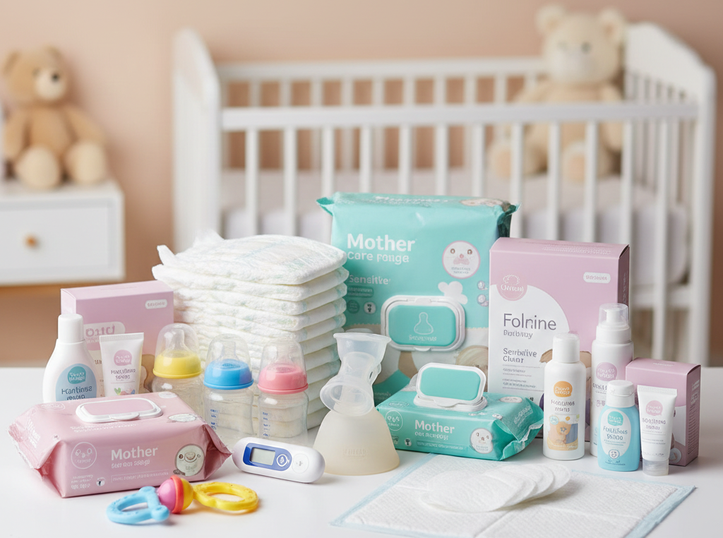 مستلزمات الأم والطفل